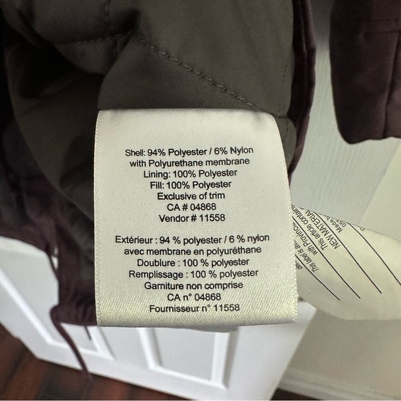 Size M MEC Purple Sherpa Lined Winter Parka Coat - Picture 4 of 4